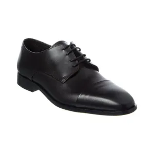 Hugo Boss Lisbon Leather Derby, Black