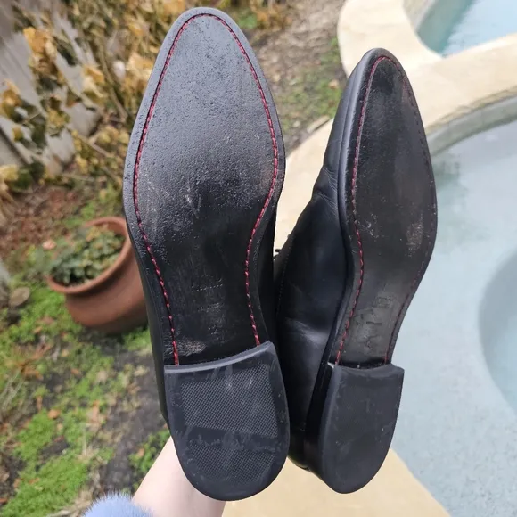 HUGO Boss Men's Appeal_oxfr_bu Oxford Flat Black Leather Dress Shoes  12