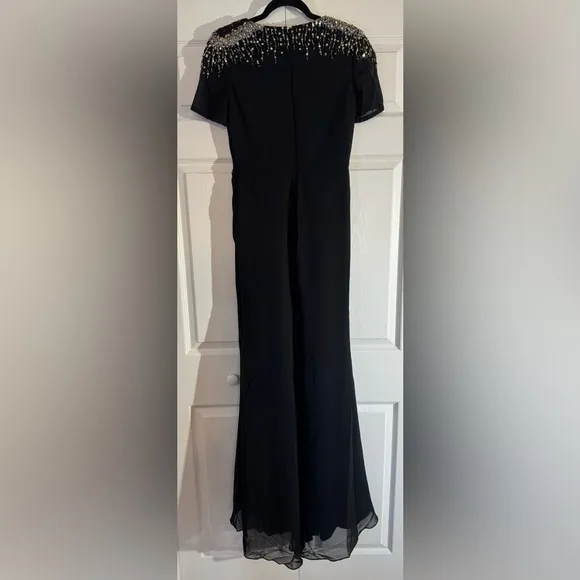 Ieena by Mac Duggal Black Gown Style 55704 NWOT Size 4