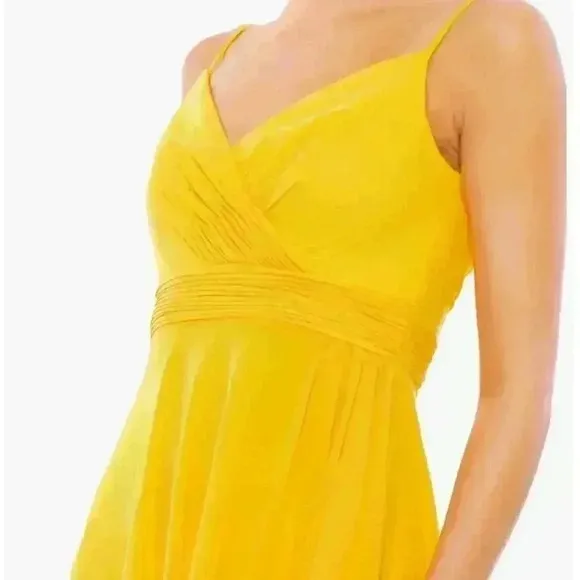 Ieena for Mac Duggal Asymmetrical Hem Dress Size 2