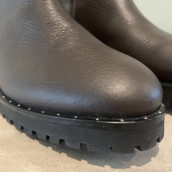 Ilsa Jacobsen Brown Leather Chelsea Zip Ankle Up Boot Size 7US/38EU/5UK.…  NWOB