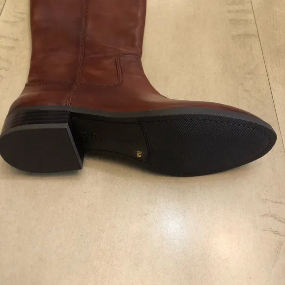 INC Womens Fawne Leather Over The Knee Riding Boots Size 6.5 Medium