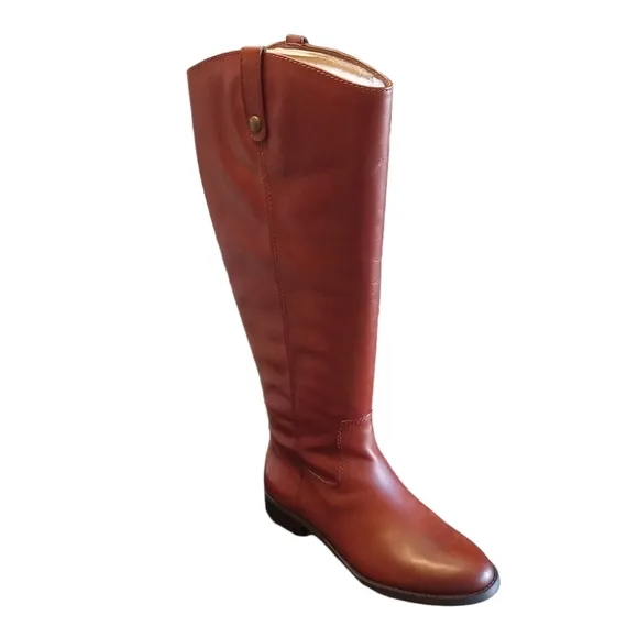 INC Womens Fawne Leather Over The Knee Riding Boots Size 6.5 Medium