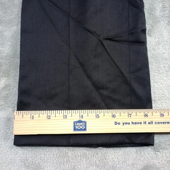 Indochino Tuxedo Formal Pants Black Wool Cashmere Newbury Adjustable Waist Satin