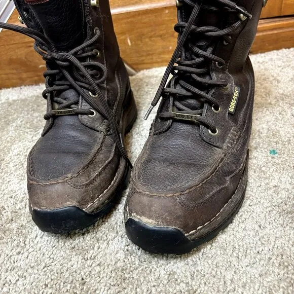 Irish Setter Gore-Tex‎ Scent Ban Odor Inhibitor Brown Leather Working Boots 9.5