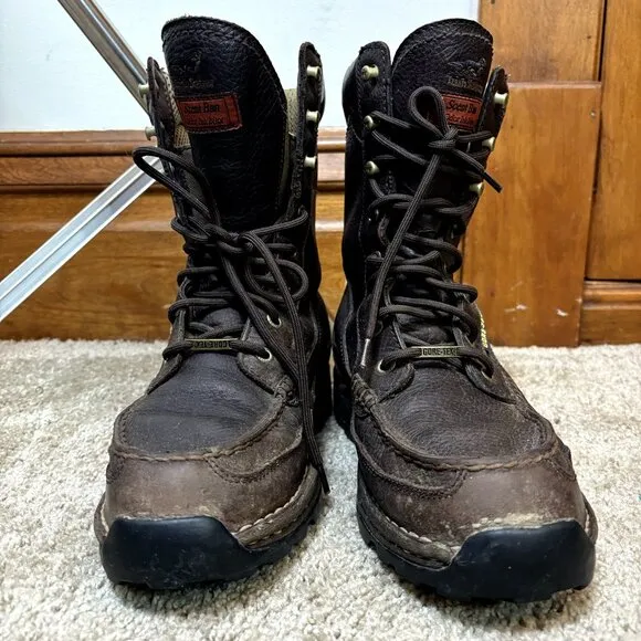 Irish Setter Gore-Tex‎ Scent Ban Odor Inhibitor Brown Leather Working Boots 9.5