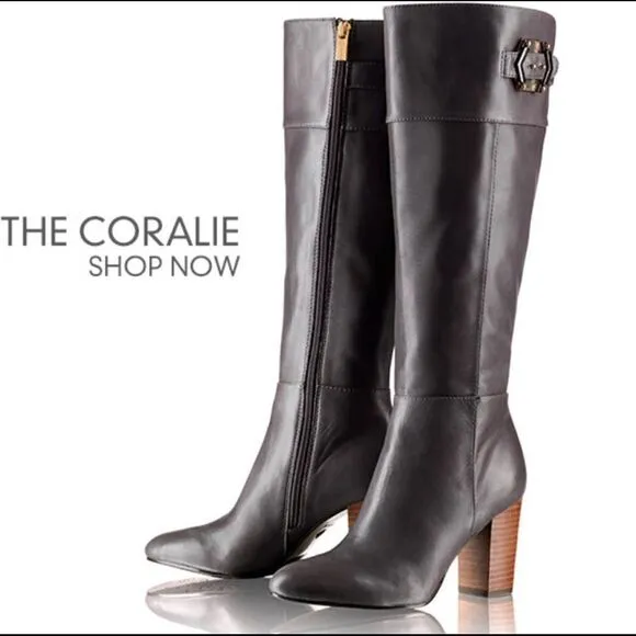 Isola Women’s Gray Corali tall boots size 7