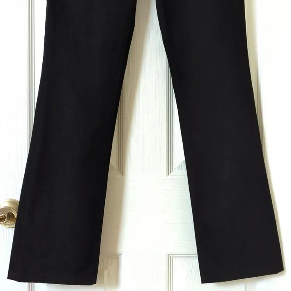 J Brand Classic Mid Rise Slim Fit Ankle Boot Cut Jeans Hewson Black 30