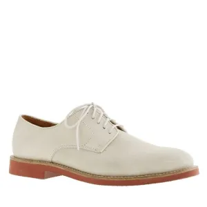 J Crew Cream Suede Lace Up Oxford