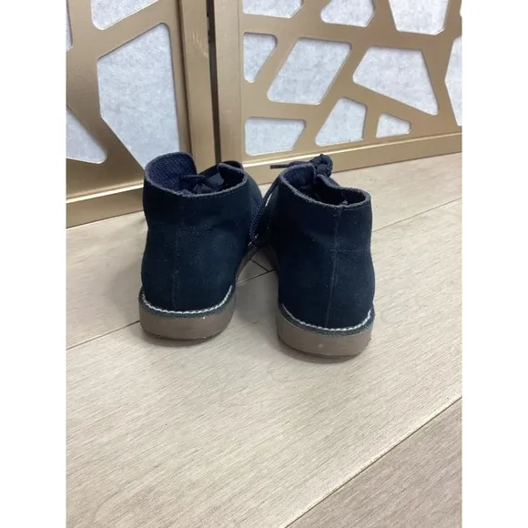 J CREW CREWCUTS Calvert BIG BOYS SUEDE LEATHER DRESS BOOTS SHOES KIDS 3