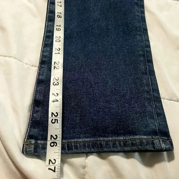 J Crew Jeans Essential Straight All Day Stretch Crop Pants NWT Size 24 Denim