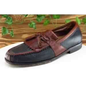 J. Murphy by Johnston &amp; Murphy Shoes Sz 9 M Brown Loafer Leather Men 5911000‎