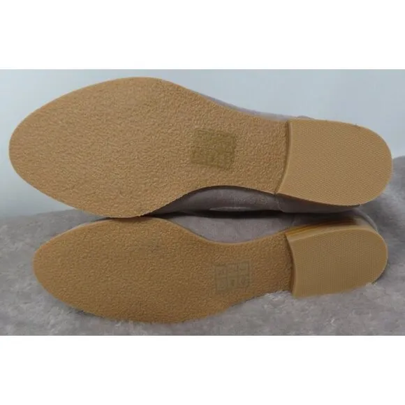 Jack Rogers Ronnie Booties Womens 5.5 Boots Zip Suede Leather Laser Cut Gray NEW