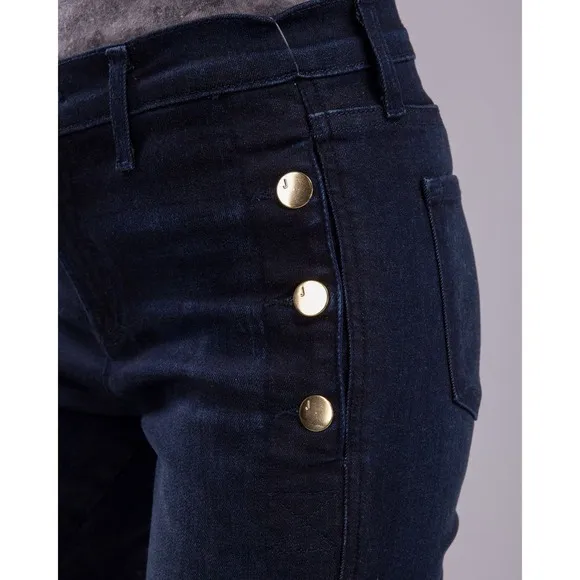 JBRAND Zion Mid Rise Skinny Jeans Size 27 JB000221 Transformation JLo Celebrity