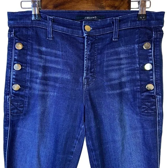 JBRAND Zion Mid Rise Skinny Jeans Size 27 JB000221 Transformation JLo Celebrity