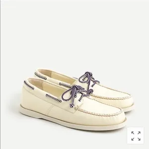 J.Crew Leather boat shoes