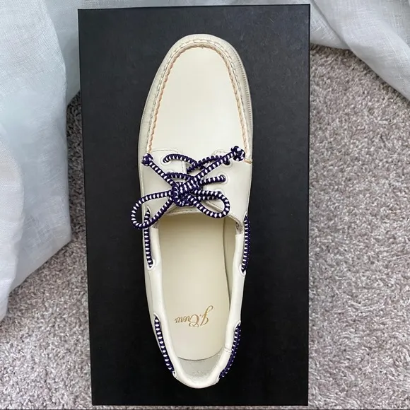 J.Crew Leather boat shoes