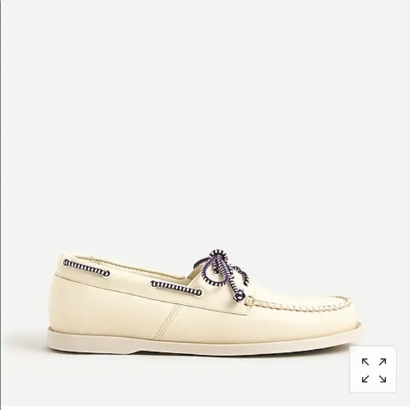 J.Crew Leather boat shoes