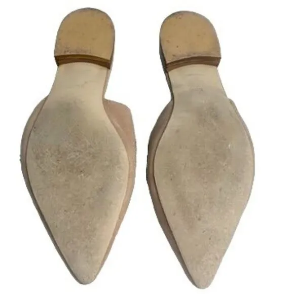 Jeffrey Campbell For Anthropologie Olden Flats Gem Embellished Suede Shoe 5.5M