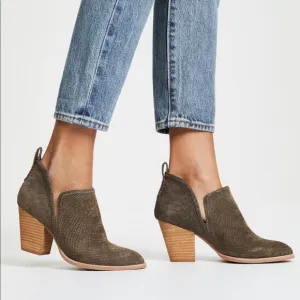 Jeffrey Campbell Rosee Round Toe Ankle Boot