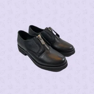 Jeffrey Campbell Size 6 M Danil Black Loafer