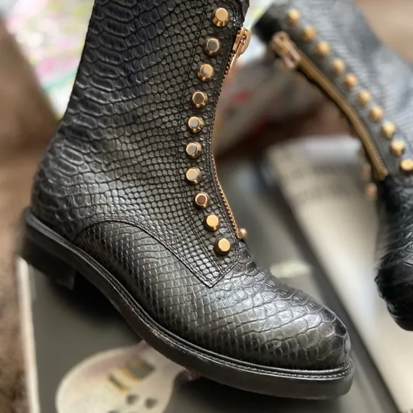 Jeffrey Campbell Tonette Studded Zip Boot