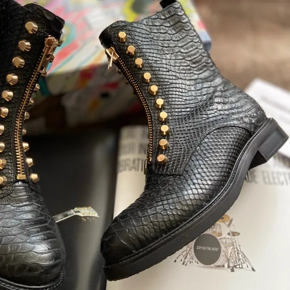 Jeffrey Campbell Tonette Studded Zip Boot