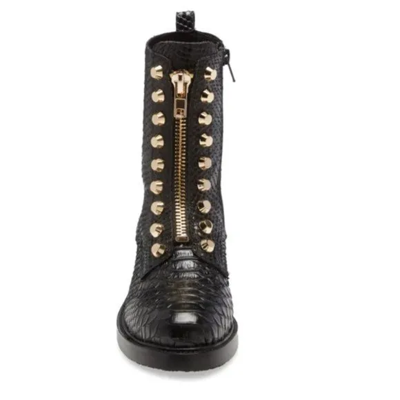 Jeffrey Campbell Tonette Studded Zip Boot