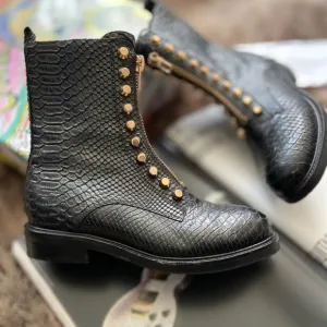 Jeffrey Campbell Tonette Studded Zip Boot