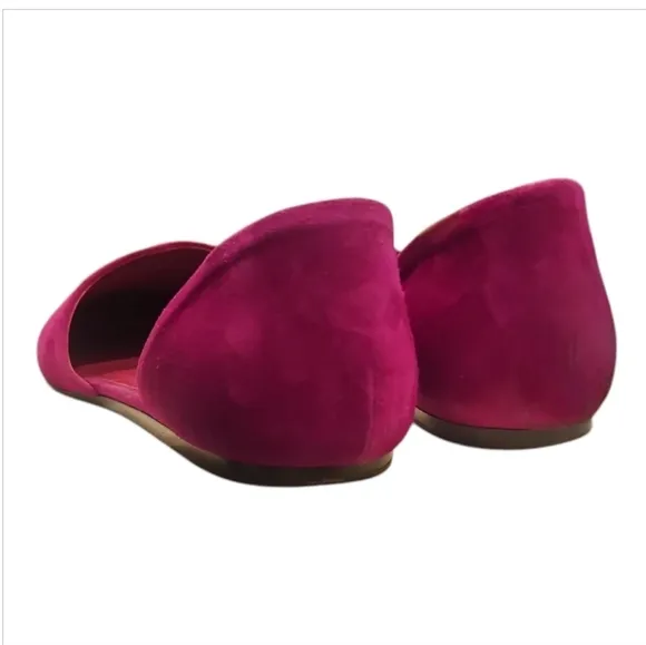 JENNI KAYNE | Suede Dorsay Flats in Purple ~ Size EU 41 / US 10.5
