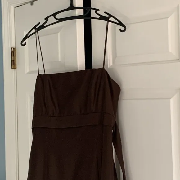 🌿Jenny Yoo formal gown/bridesmaid dress, chocolate retailed for $500, size 4🌿