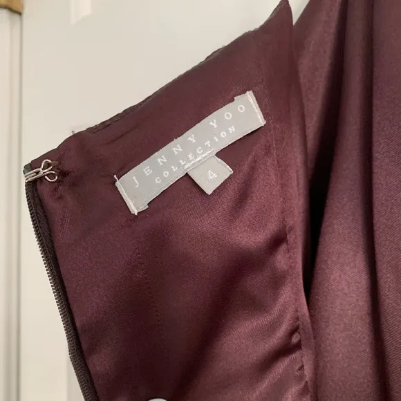 🌿Jenny Yoo formal gown/bridesmaid dress, chocolate retailed for $500, size 4🌿