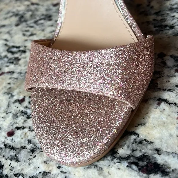 Jewel Badgley Mischka Rhinestone Glitter Heels