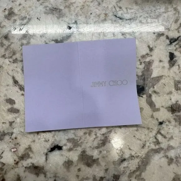Jimmy Choo Gold Brushed Ballet Flats with Box and Dust bag Size 5