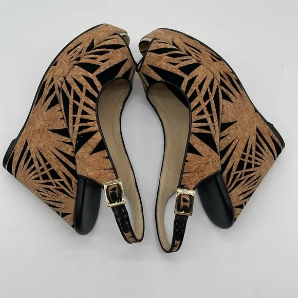 Jimmy Choo Wedge Slingback Shoes Women 39.5/9