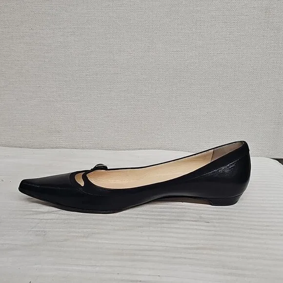 JIMMY CHOO POINTED TOE FLATS BFPM-02-217