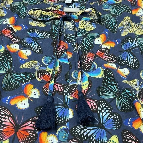 Johnny Was Papillon Tiered Smock Dress