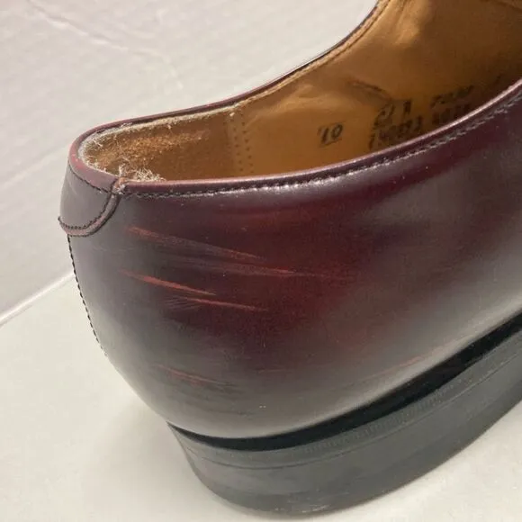 JOHNSTON &amp; MURPHY Men’s Shoes Red/Brown Size 10