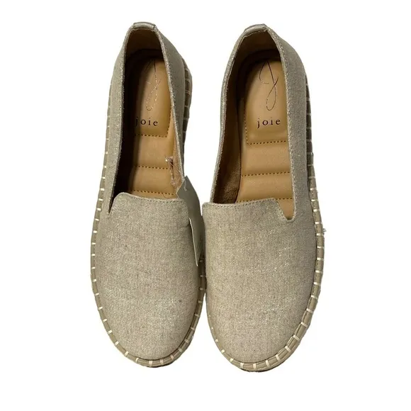 Joie Cara Platform Espadrille Slip-On Flats, NWT, Size 7.5