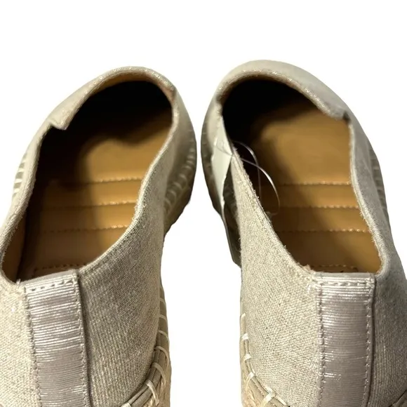 Joie Cara Platform Espadrille Slip-On Flats, NWT, Size 7.5