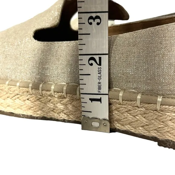 Joie Cara Platform Espadrille Slip-On Flats, NWT, Size 7.5