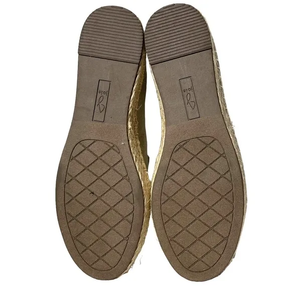 Joie Cara Platform Espadrille Slip-On Flats, NWT, Size 7.5