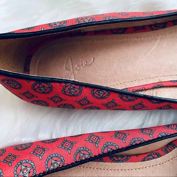 Joie | Daydreaming Print Pointed Toe Flats