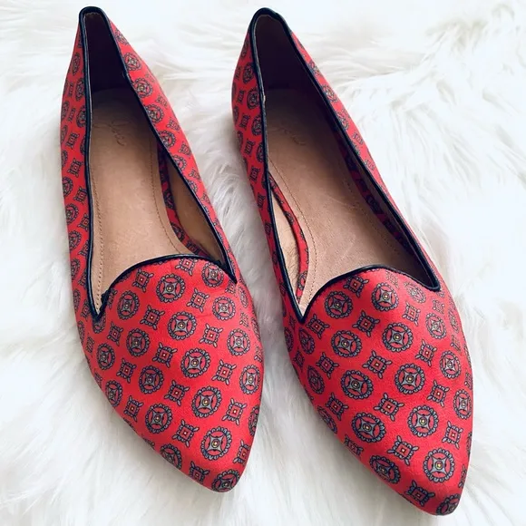 Joie | Daydreaming Print Pointed Toe Flats