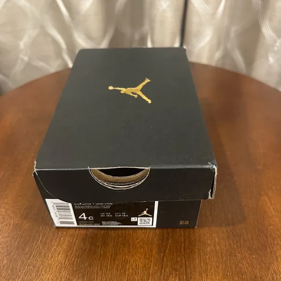 Jordan 1 Mid (TD) Toddler Shoes Black-Cement Grey-Fire Red DQ8425-006