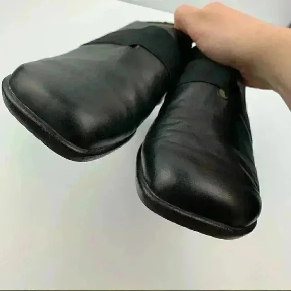 Josef Seibel flats 41 10-10.5 leather square toe