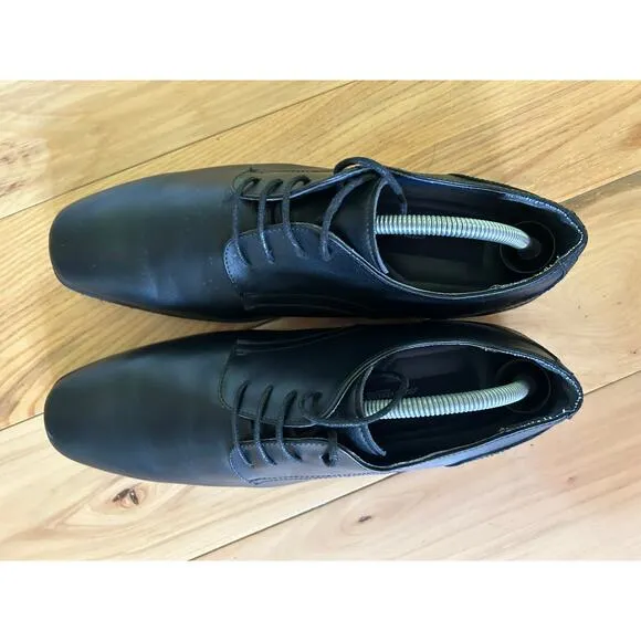 Joseph Abboud Men  Oxford Dress Shoes Black US size 9.5W