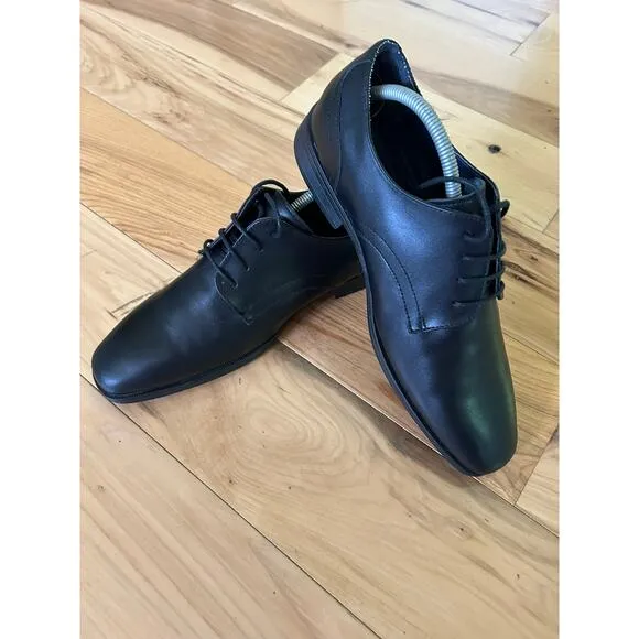 Joseph Abboud Men  Oxford Dress Shoes Black US size 9.5W