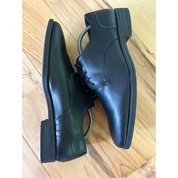Joseph Abboud Men  Oxford Dress Shoes Black US size 9.5W