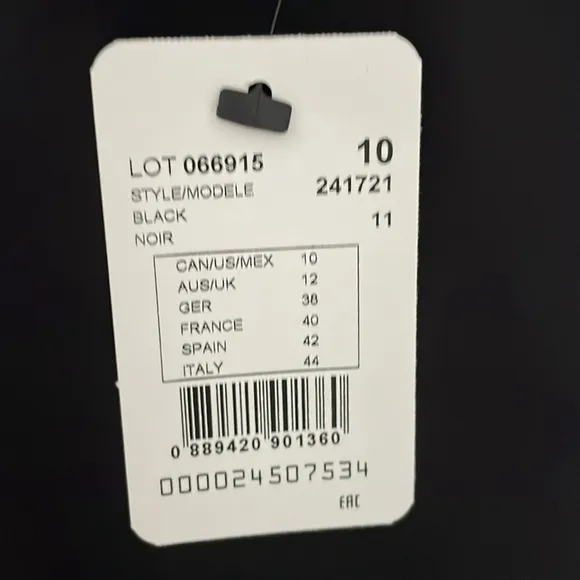 Joseph Ribkoff Rhinestone Trim Chiffon Dress Size 10 NWT